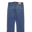 LEVI S 501 Jeans Mens Blue Regular Straight W33 L34 Online Sale