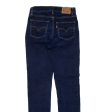 LEVI S 724 High Rise Womens Jeans Blue Slim Straight W25 L32 on Sale