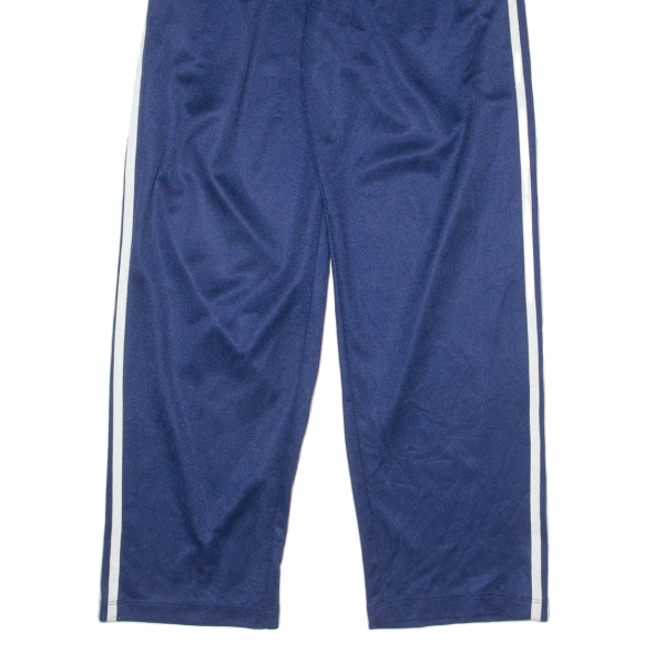 ADIDAS Mens Track Pants Blue Straight L W26 L28 For Cheap