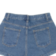 STRAWBERRY LEAVES Womens Denim Shorts Blue 90s S W27 Online now