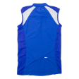 ZIENER Cycling Shirt Mens Jersey Blue Sleeveless 1 4 Zip S on Sale