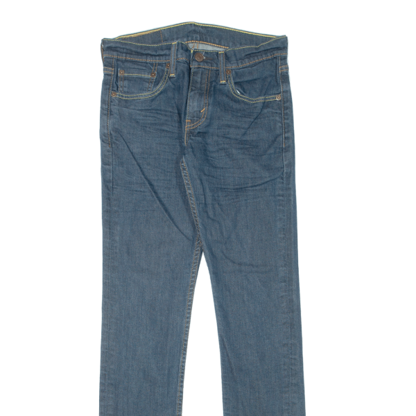 LEVI S 511 Jeans Mens Blue Slim Straight W28 L32 Online Sale