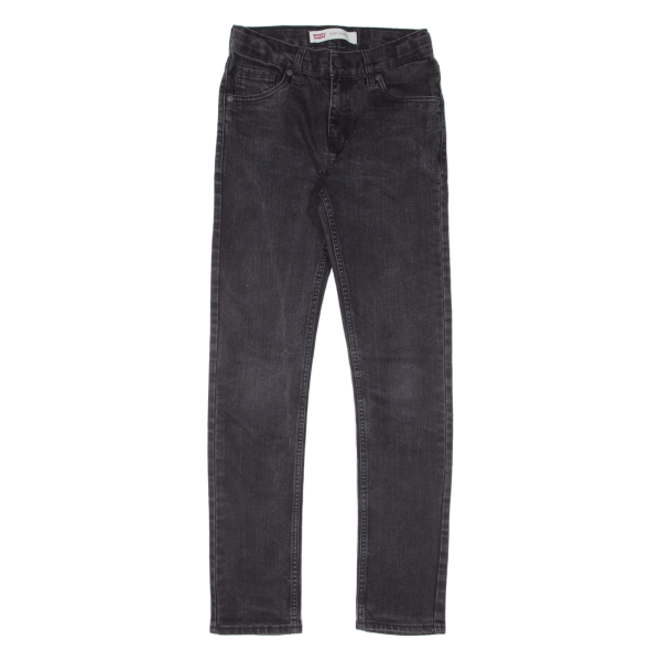 LEVI S 510 Jeans Boys Black Slim Skinny W26 L29 For Sale