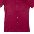 BERTIE Mens Plain Shirt Red M For Cheap