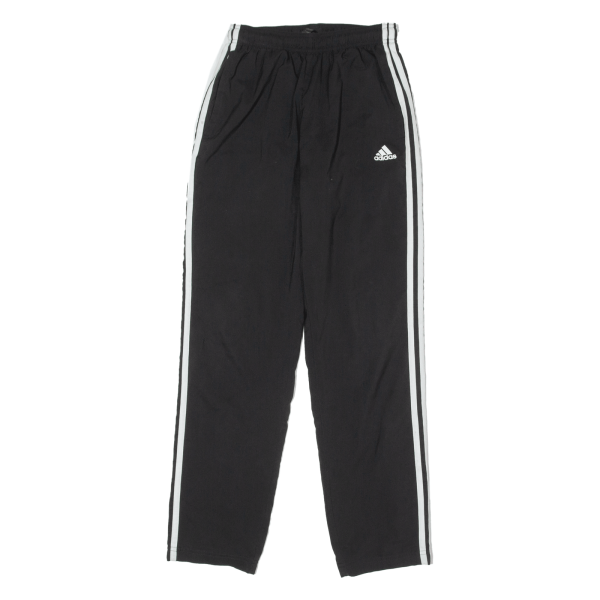 ADIDAS Mesh Lined Womens Track Pants Black Straight S W24 L30 Supply