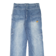 C&A Carpenter Boys Jeans Blue Loose Straight Stone Wash W29 L30 Online now