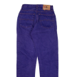 CIMARRON Womens Jeans Purple Regular Straight W24 L28 Hot on Sale