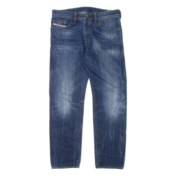 DIESEL Buster Mens Jeans Blue Slim Tapered Stone Wash W31 L28 Online Hot Sale