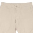 CARHARTT WIP Mens Chino Shorts Beige M W30 Fashion