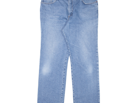 LEE COOPER Womens Jeans Blue Regular Straight W35 L30 Online Sale