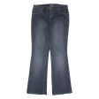 TEDDY S Womens Jeans Blue Regular Flared W32 L31 Online Hot Sale