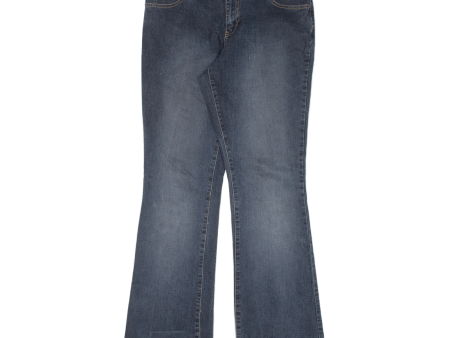 TEDDY S Womens Jeans Blue Regular Flared W32 L31 Online Hot Sale