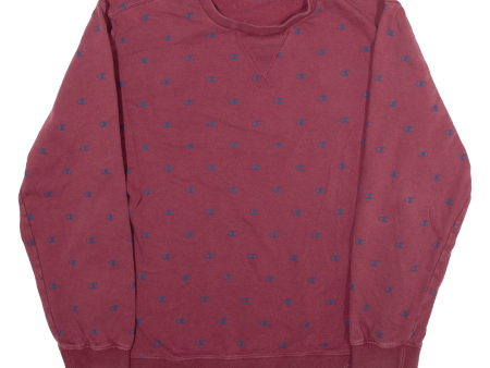 CHAMPION Mens Sweatshirt Red XL Cheap