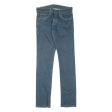 LEVI S 511 Jeans Mens Blue Slim Straight W28 L32 Online Sale