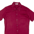 BERTIE Mens Plain Shirt Red M For Cheap