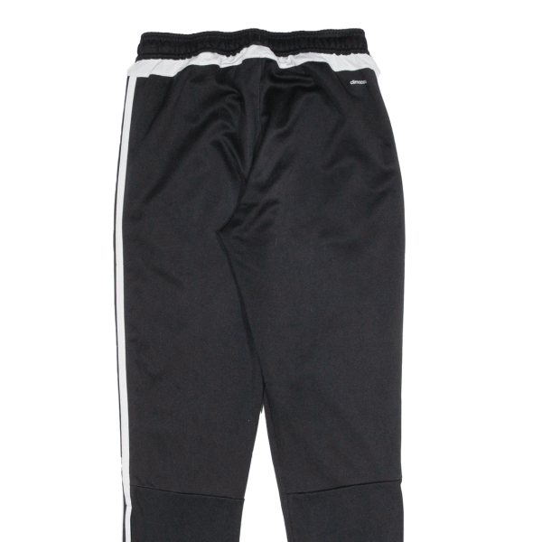 ADIDAS Boys Track Pants Black Straight 13-14Y W26 L29 Online now