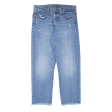 LEVI S Womens Jeans Blue Regular Straight Stone Wash W30 L25 Online Hot Sale