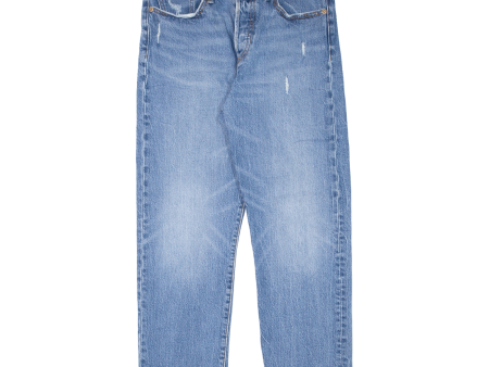 LEVI S Womens Jeans Blue Regular Straight Stone Wash W30 L25 Online Hot Sale