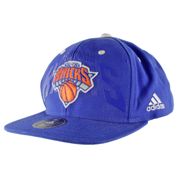 ADIDAS New York Knicks Boys Snapback Cap Blue Wool Online