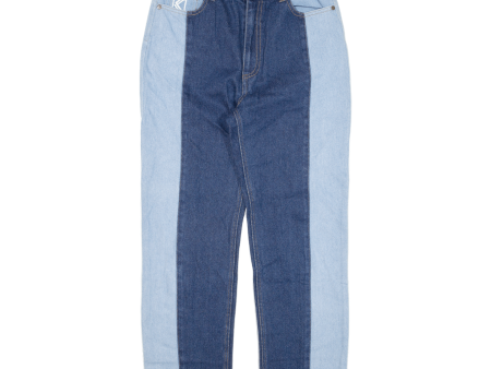 KARL KANI Womens Jeans Blue Regular Straight W26 L25 For Sale