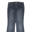 TEDDY S Womens Jeans Blue Regular Flared W32 L31 Online Hot Sale