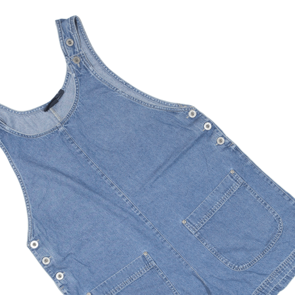 VINTAGE STUDIO Womens Dungarees Blue Relaxed Denim M W40 L4 For Sale