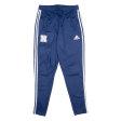 ADIDAS Mens Track Pants Blue Tapered M W28 L30 For Sale