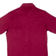 BERTIE Mens Plain Shirt Red M For Cheap