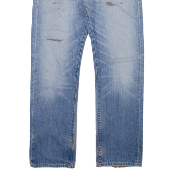 LEVI S 504 Jeans Mens Blue Regular Straight W33 L32 Online now