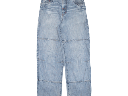 HERE+THERE Boys Jeans Blue Loose Straight W27 L29 For Discount