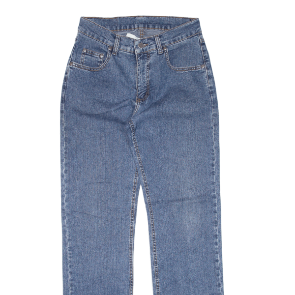 PIONEER Womens Jeans Blue Regular Straight W27 L32 Online now