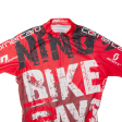 89 SPORTS Cycling Full Zip Mens Jersey Red High Neck S Online