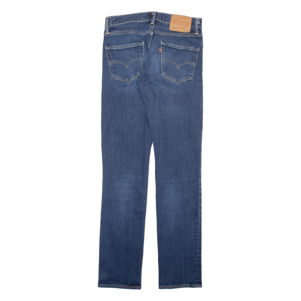 LEVI S 511 Jeans Mens Blue Slim Straight W29 L32 For Sale