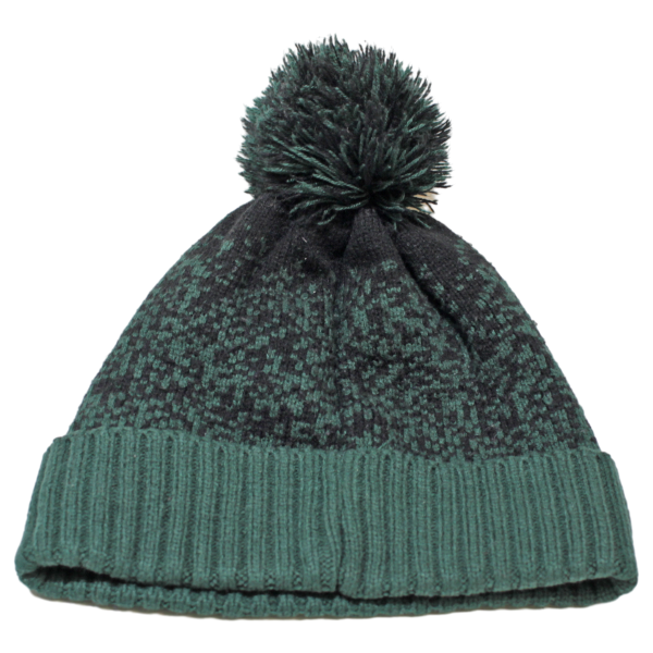 New York Bobble Mens Beanie Green Fashion