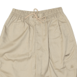 EXPLORER Mens Utility Shorts Beige 90s M W28 Supply