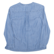 LEVI S Womens Blouse Shirt Blue Long Sleeve XXS Supply