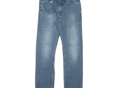 LEVI S 513 Jeans Mens Blue Slim Straight Stone Wash W30 L32 Online