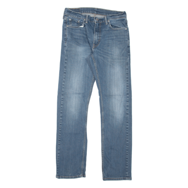 LEVI S 513 Jeans Mens Blue Slim Straight Stone Wash W30 L32 Online