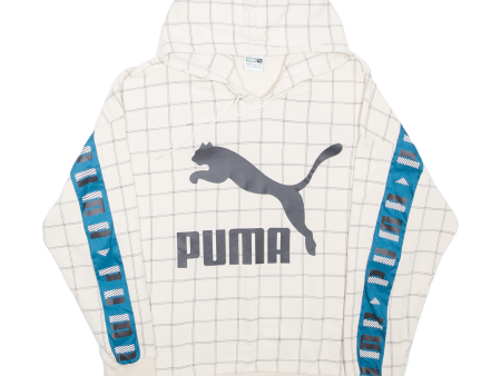 PUMA Womens Beige Hoodie S For Cheap