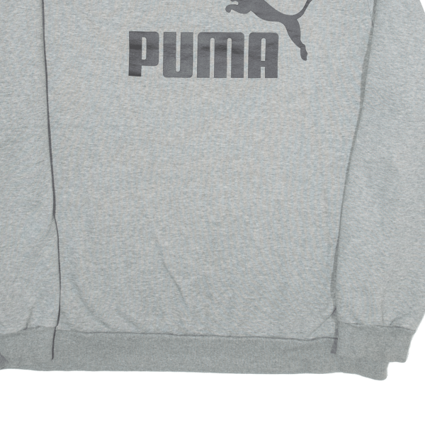 PUMA Mens Sweatshirt Grey 2XL Sale