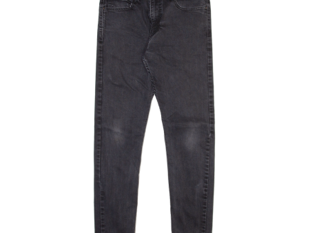 LEVI S 512 Jeans Mens Grey Slim Tapered Stone Wash W30 L31 Online now