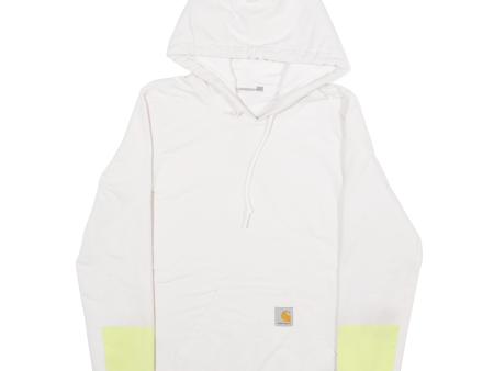 CARHARTT Mens White Hoodie XS Online Sale