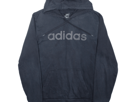 ADIDAS Mens Black Hoodie S Discount