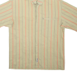 CIMALP Mens Shirt Brown Striped M Sale