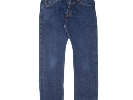 GUESS Ventura Mens Jeans Blue Regular Straight W31 L29 For Sale