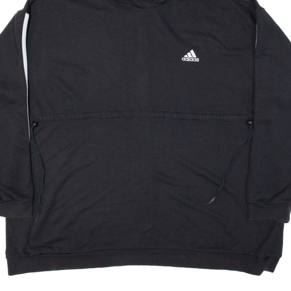 ADIDAS Womens Black Hoodie L For Cheap