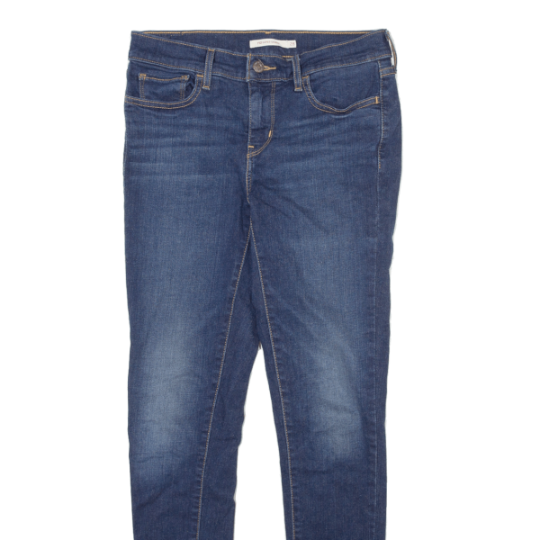 LEVI S 710 Womens Jeans Blue Slim Skinny W28 L30 on Sale