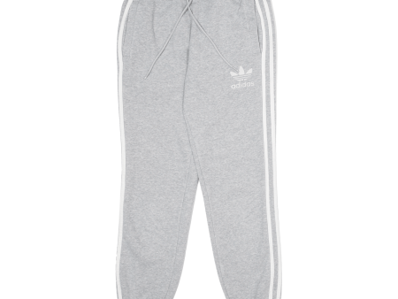 ADIDAS Womens Joggers Grey Tapered UK 8 W28 L28 Sale