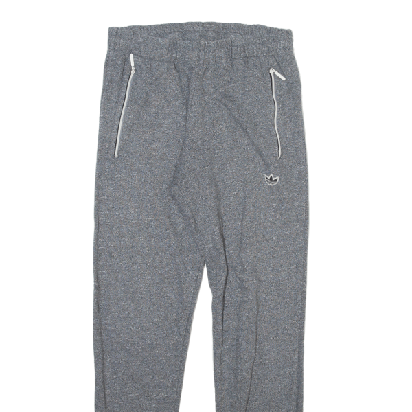 ADIDAS Mens Joggers Grey Tapered S W24 L30 on Sale