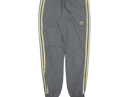 ADIDAS Womens Joggers Grey Tapered UK 10 W28 L31 Online now